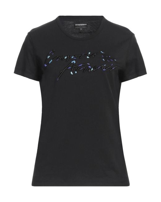 Emporio Armani Black T-shirts