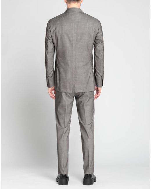 Isaia Gray Suit for men