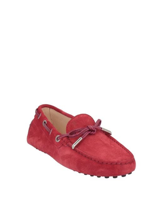 Tod's Red Loafer