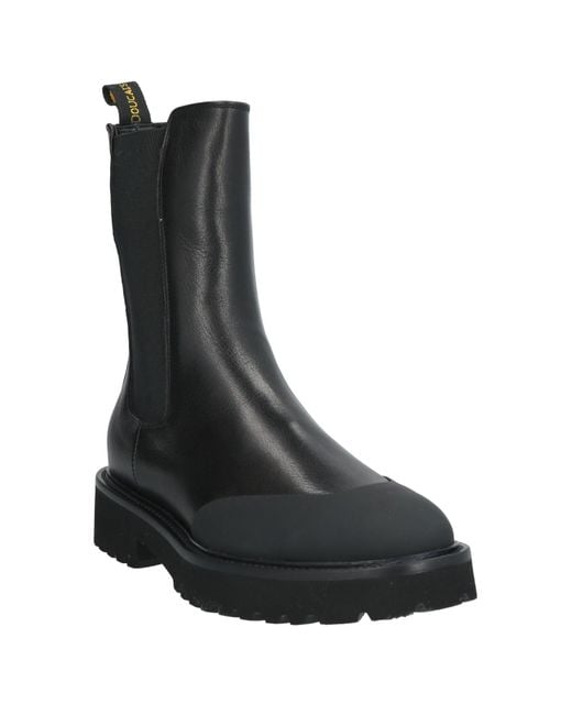Doucal's Black Ankle Boots Leather