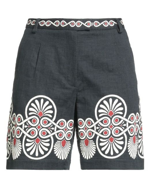 LaDoubleJ Gray Shorts & Bermuda Shorts Cotton