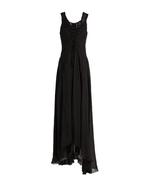 Robe longue Masnada en coloris Black