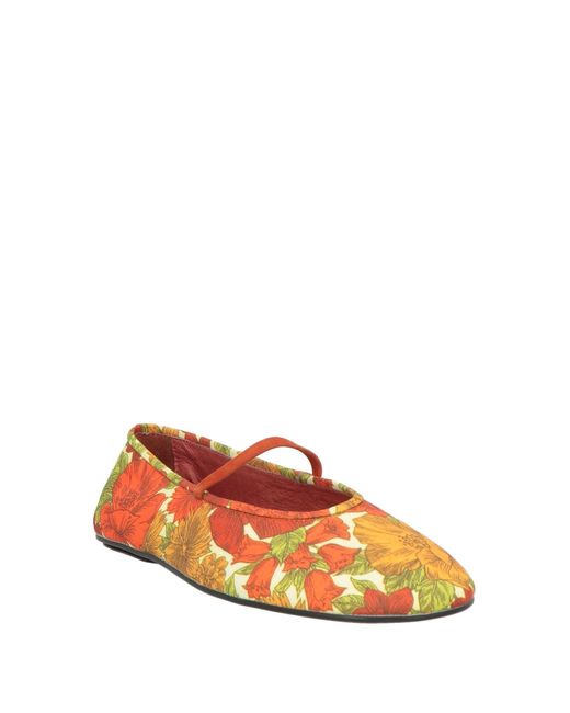 Jeffrey Campbell Orange Ballerina