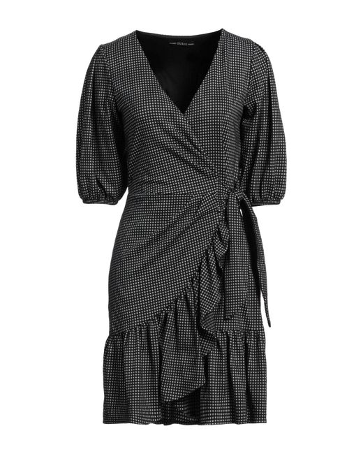 Guess Black Mini Dress Cotton, Polyester