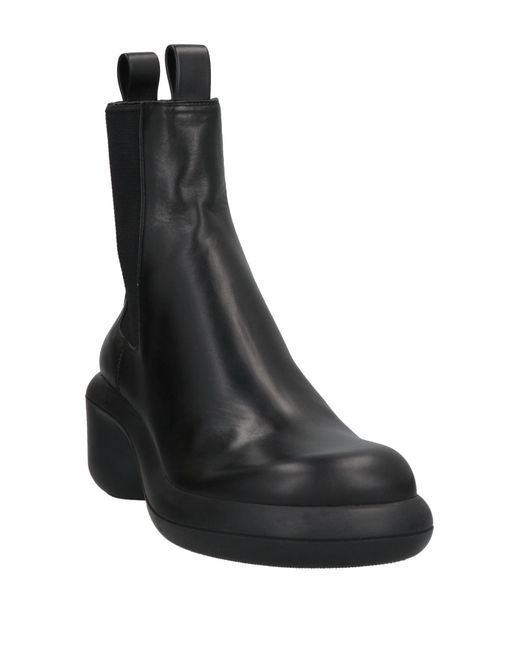 Jil Sander Black Ankle Boots