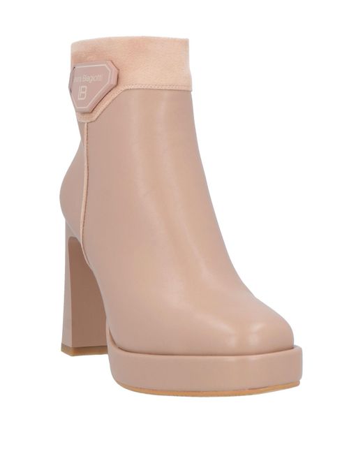 Laura Biagiotti Natural Ankle Boots