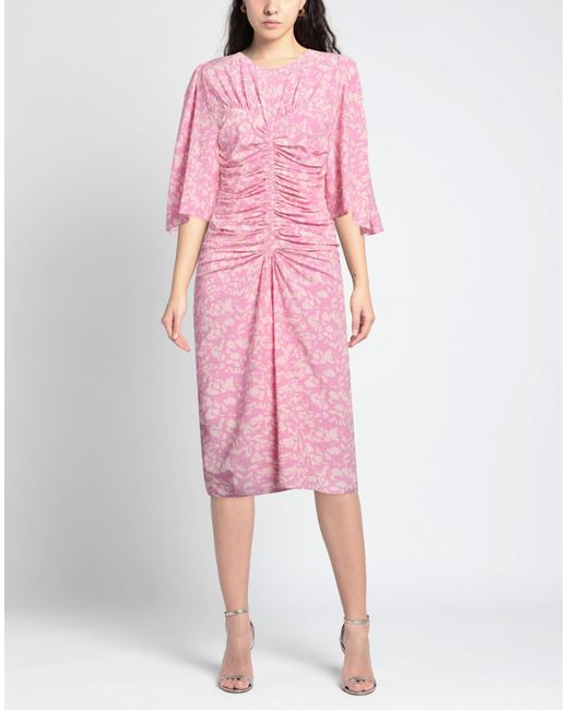 Isabel Marant Pink Midi-Kleid
