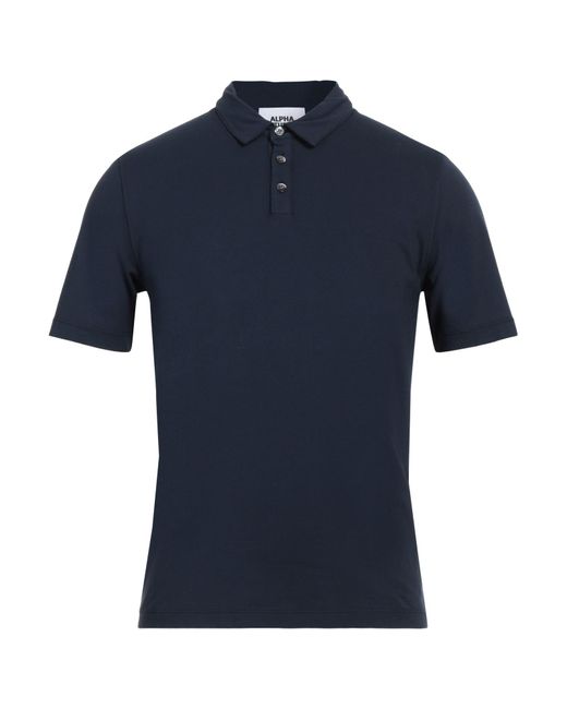 Alpha Studio Blue Polo Shirt for men