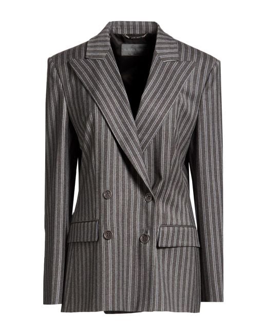 Alberta Ferretti Black Blazer Virgin Wool, Viscose, Polyester, Elastane