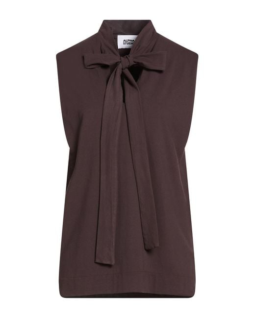 Alpha Studio Brown T-Shirts