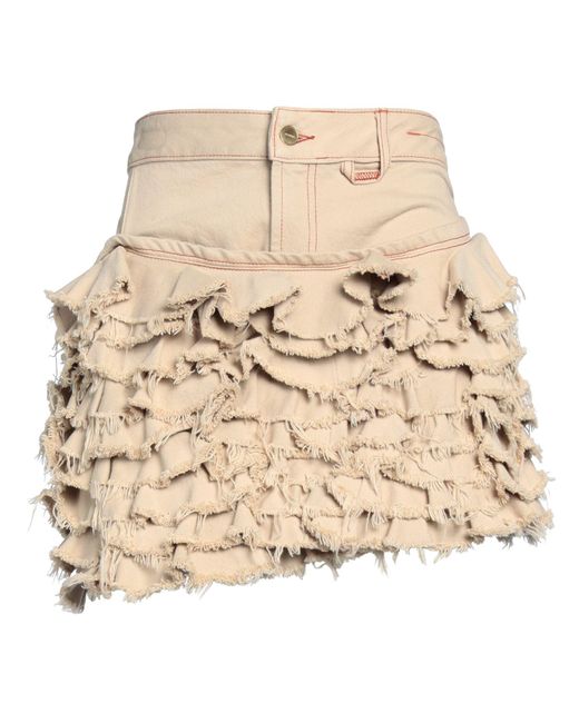 Jacquemus Natural Denim Skirt