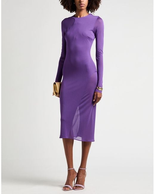 Tom Ford Purple Midi Dresses