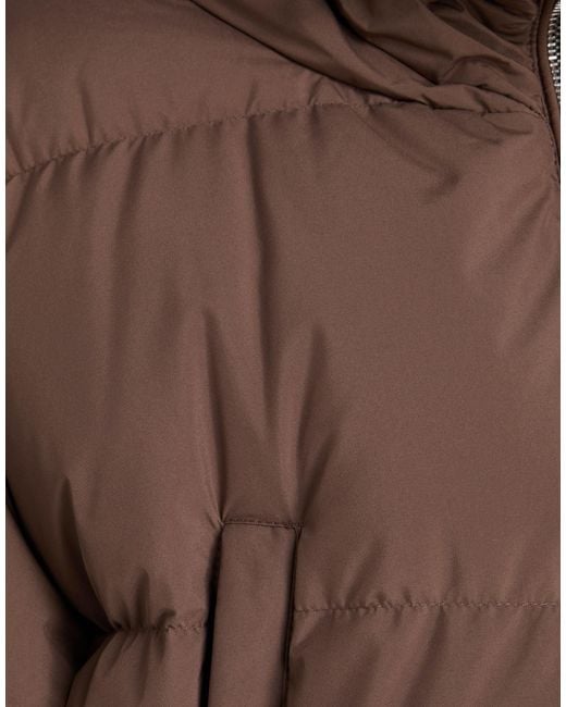 Moorer Brown Puffer Polyester