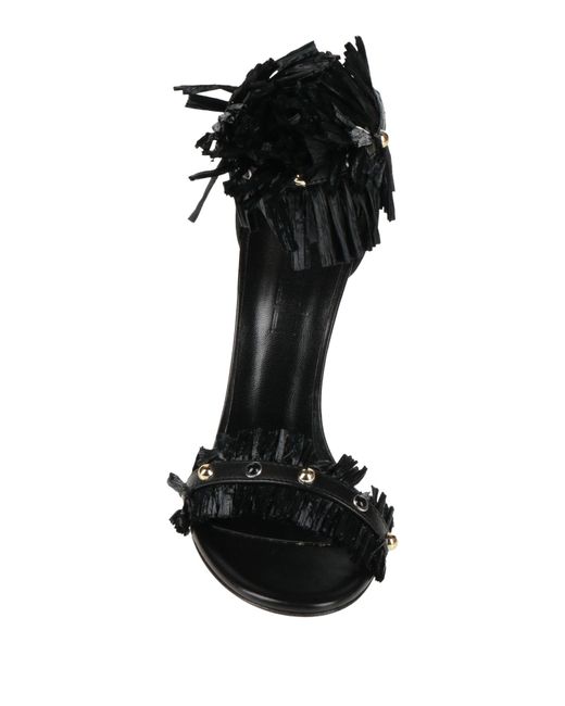 NCUB Black Sandals