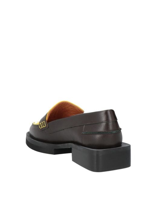 Ganni Yellow Mokassin