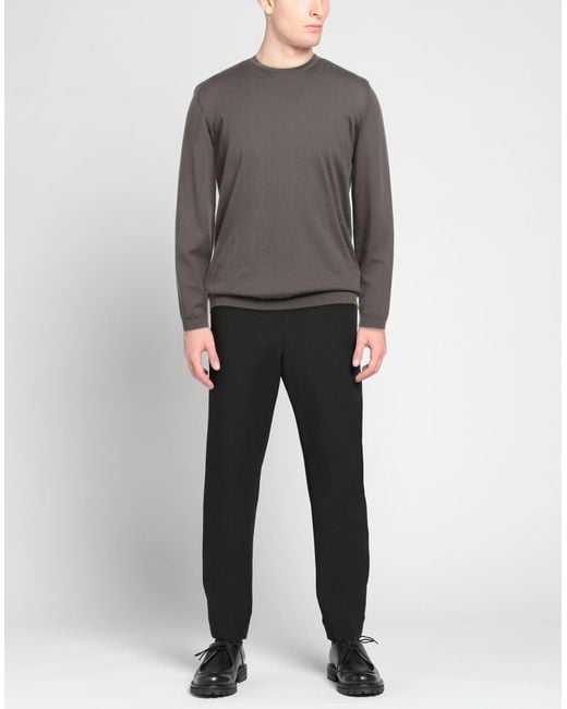 FILIPPO DE LAURENTIIS Gray Sweater Super 140S Wool, Silk, Cashmere for men