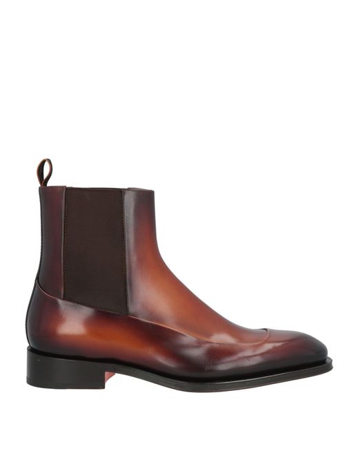 Stivaletti di Santoni in Brown da Uomo