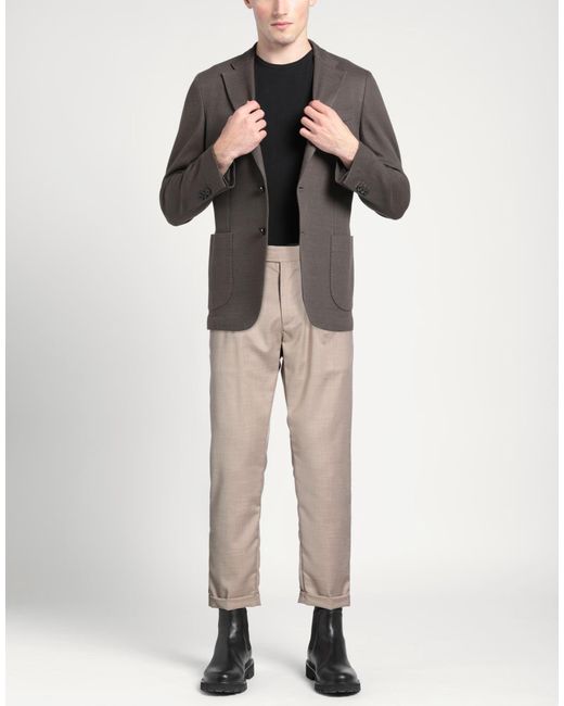 0/zero Construction Natural Pants Polyester, Viscose, Elastane for men