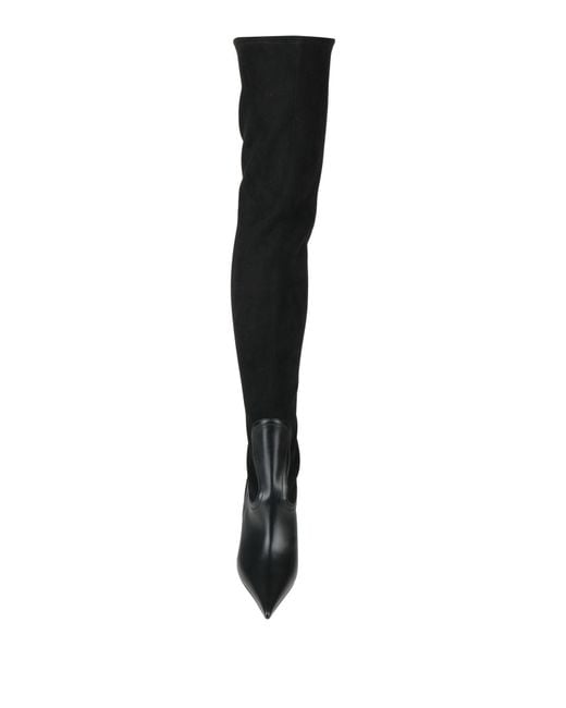 Casadei Black Boot Synthetic Material