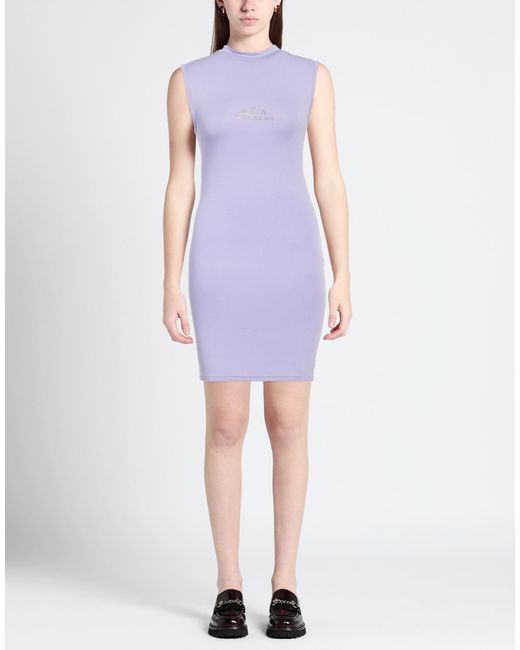 Mangano Purple Mini Dress