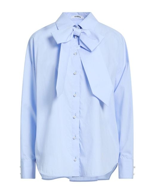Vivetta Blue Light Shirt Cotton