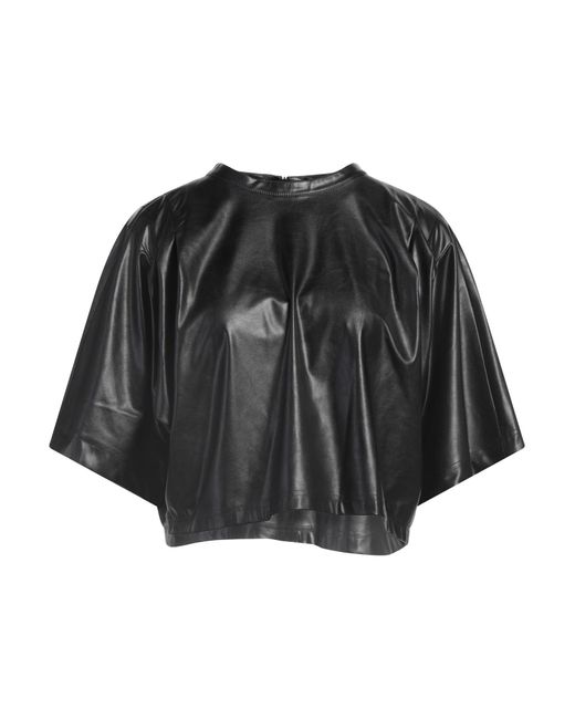 Isabel Marant Black Top Polyester, Polyurethane