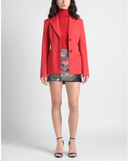Philosophy Di Lorenzo Serafini Red Mini Skirt
