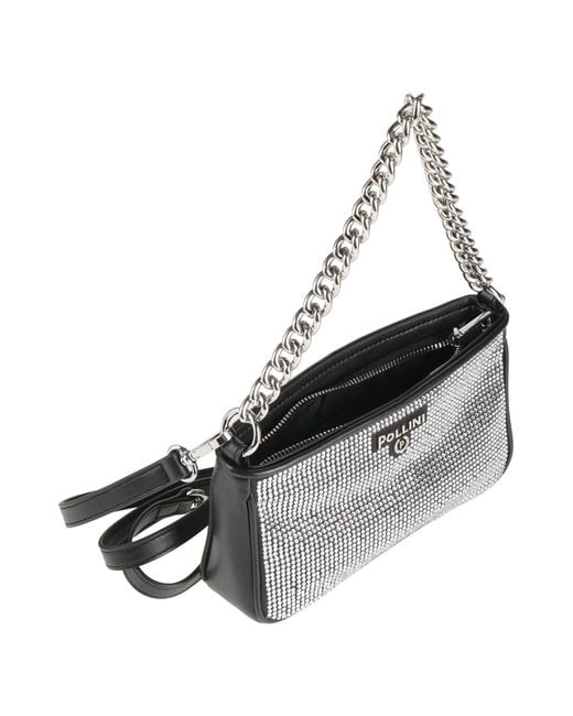 Pollini Metallic Handbag