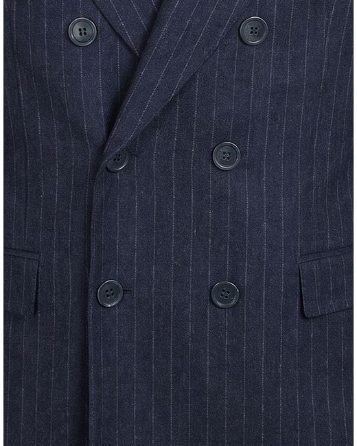 Herno Blue Blazer Polyester for men