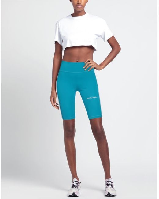 Palm Angels Blue Leggings