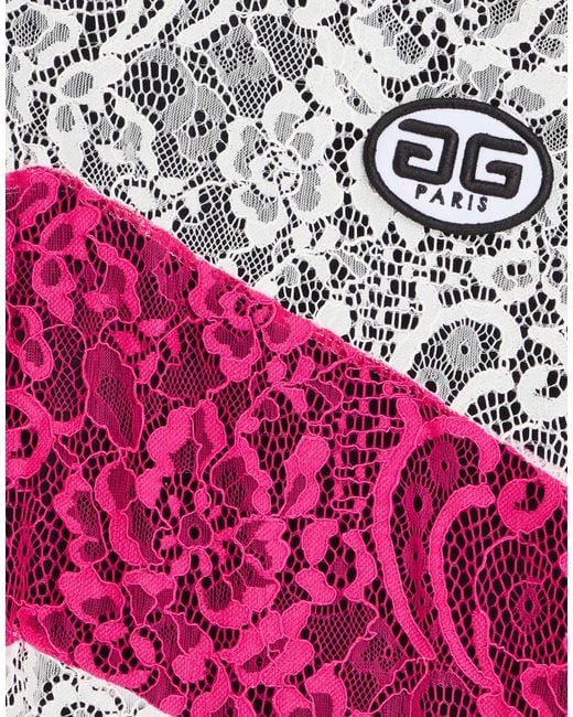 Gaelle Paris Pink Top Polyester, Polyamide