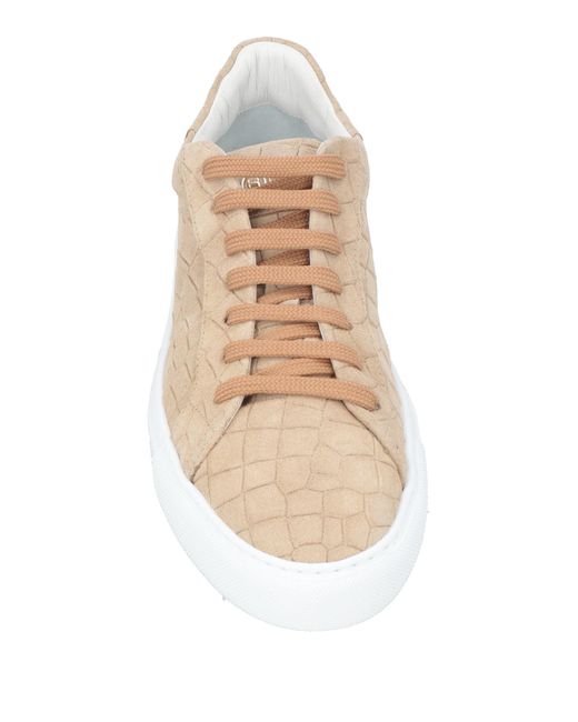 HIDE & JACK Natural Camel Sneakers Leather