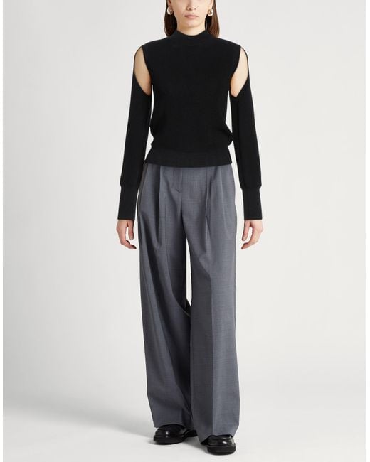 Roberto Collina Black Turtleneck Merino Wool