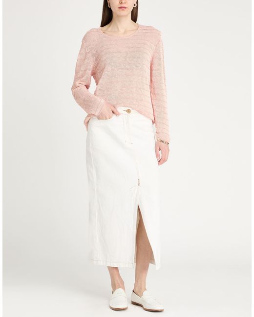 Crossley Pink Sweater Cotton, Polyamide, Silk
