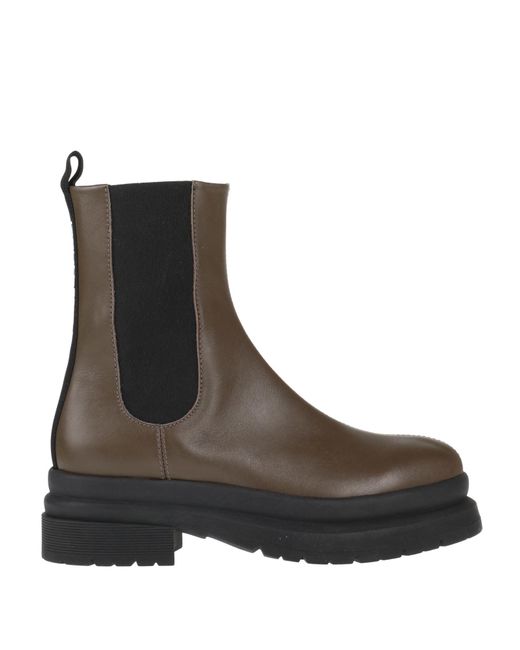 J.W. Anderson Brown Ankle Boots
