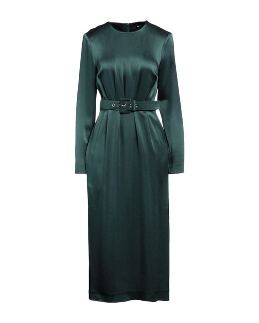 Rochas Green Midi Dress