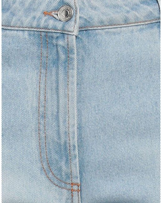 MSGM Blue Jeans Cotton, Polyester