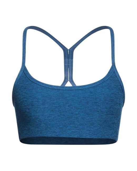 Beyond Yoga Blue Top Polyester, Elastane