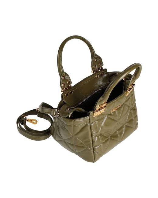 Just Cavalli Green Handbag