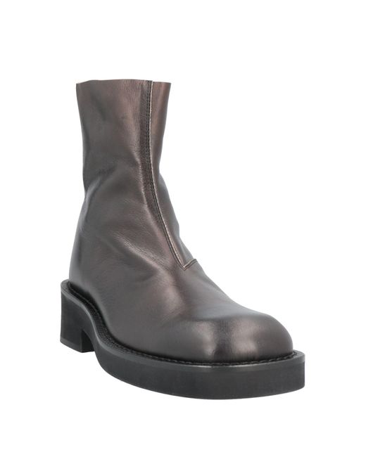 MM6 by Maison Martin Margiela Brown Ankle Boots for men