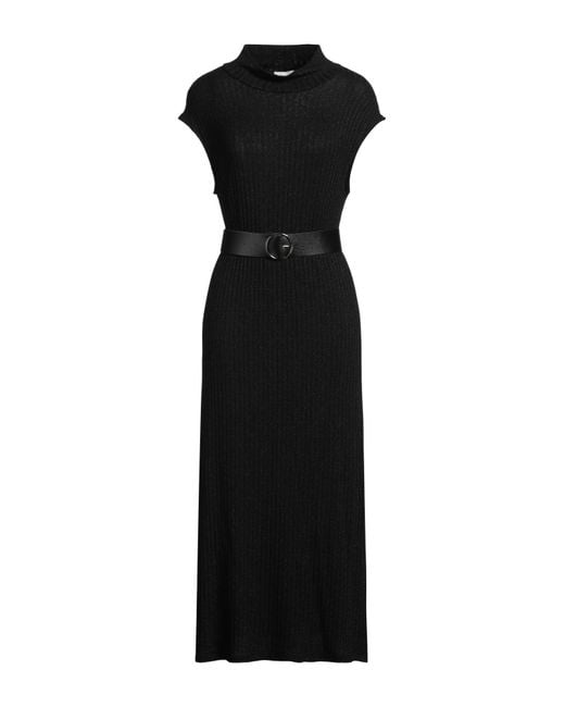 Souvenir Clubbing Black Midi Dresses