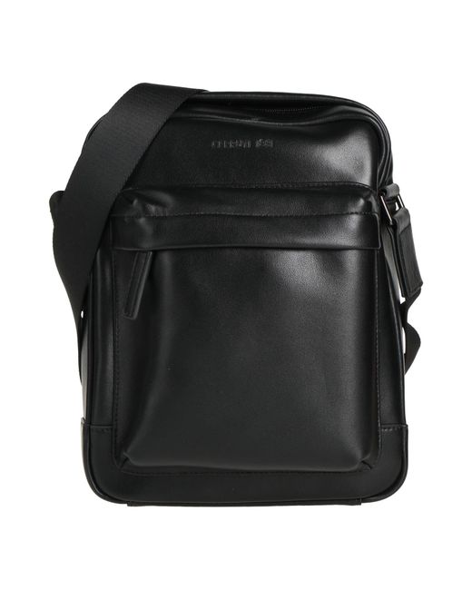 Cerruti 1881 Black Cross-Body Bags for men