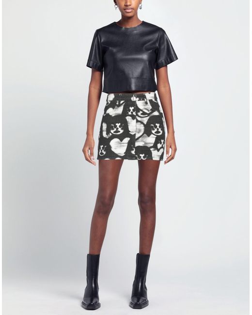 Givenchy Gray Mini Skirt
