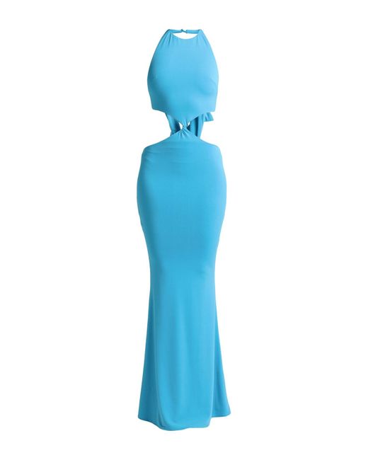 retroféte Blue Maxi Dress