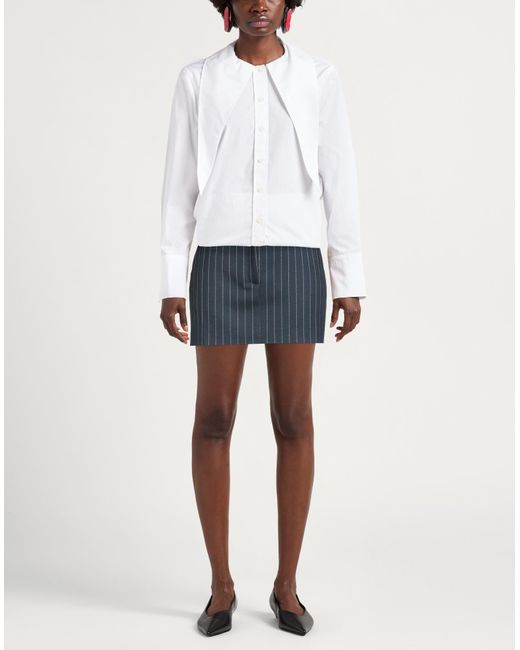 ANDAMANE Blue Mini Skirt