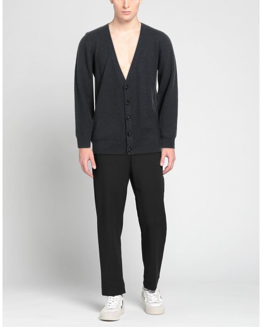 J'Rick Blue Cardigan Wool for men