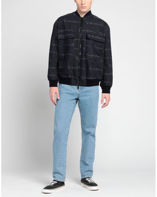 Giorgio Armani Jeansjacke/-mantel in Blue für Herren