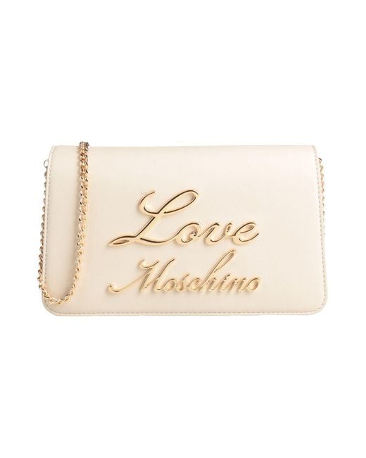 Borse A Tracolla di Love Moschino in Natural