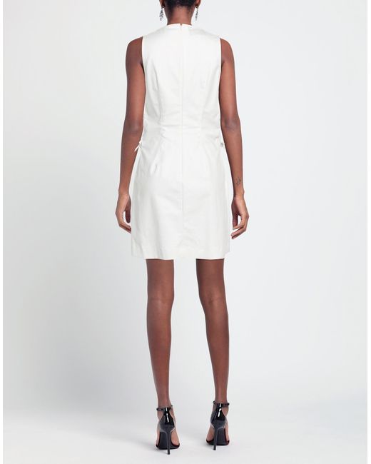 Boutique Moschino White Mini-Kleid