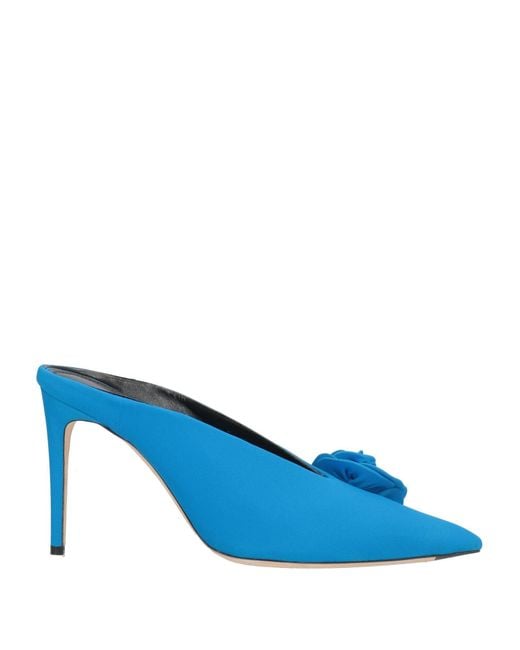 Victoria Beckham Blue Mules & Clogs